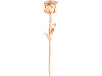 St Leonhard echte Rose mit echtem Gold veredelt Valentinstag Geschenkidee Blume 