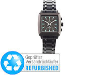 St. Leonhard Exklusive Solar-Funk-Armbanduhr für Herren (Versandrückläufer); Analoge Herren-Armbanduhren 