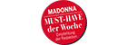 MADONNA: Moderne Quarz-Kuckucksuhr mit Vogelstimme und Nachtruhe-Automatik