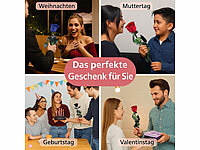 ; ECHTE Rosen vergoldet ECHTE Rosen vergoldet 