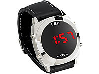 St. Leonhard Retro-moderne Digital-Armbanduhr mit LED-Technik; Wasserdichte Damenuhren, LED-Binär-Armbanduhren Wasserdichte Damenuhren, LED-Binär-Armbanduhren 