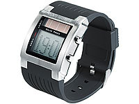 St. Leonhard Sportliche Herren-Armbanduhr "SW-940.sun" mit Solarzelle; Armbanduhr Armbanduhr 