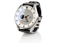St. Leonhard Wasserdichte Sport-Armbanduhr aus Titan-Carbon (5 atm)