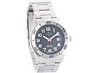 St. Leonhard SWISS MADE Herren-Armbanduhr wasserdicht, Edelstahl; Analoge Herren-Armbanduhren Analoge Herren-Armbanduhren 