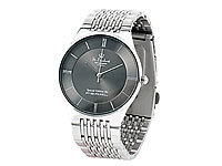 St. Leonhard W502SF, weiss, Unisex-Armbanduhr, Analog, Funk-Solaruhr